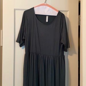 Zenana 2XL Hunter Green Maxi Dress